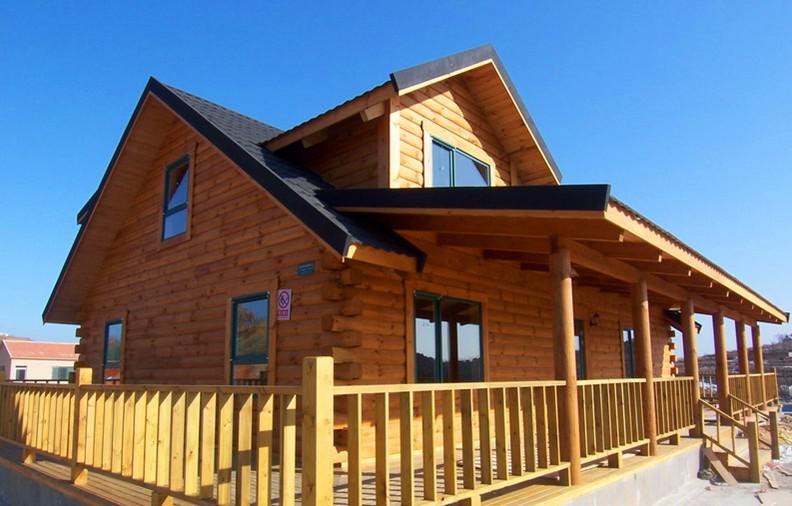青岛木屋结构房屋材料——彩石金属瓦
