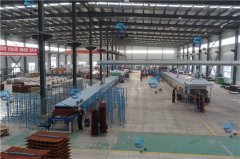 彩麟金属瓦天津工厂生产线