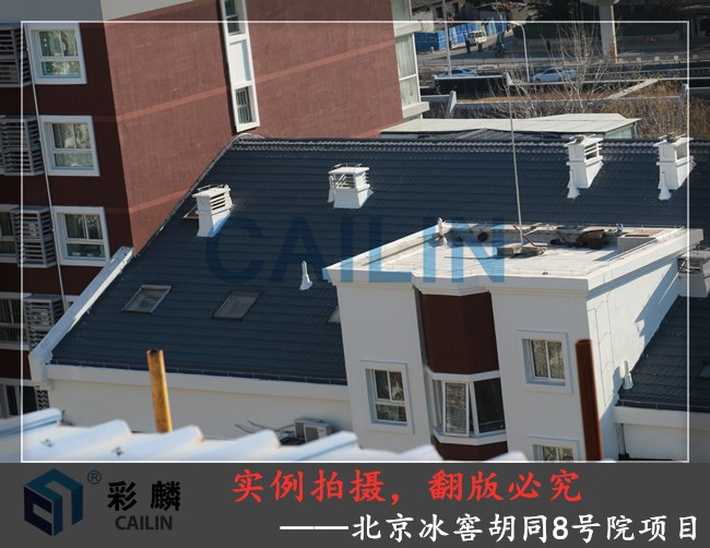北京冰窖胡同金属瓦项目